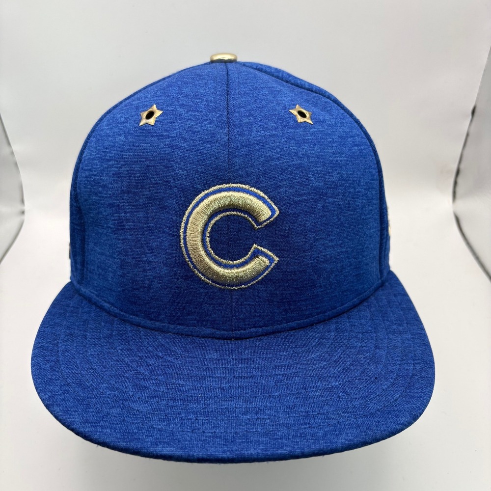 Chicago Cubs MLB New Era 59FIFTY Royal Blue 2017 All Star Game Cap Size 7 1/4